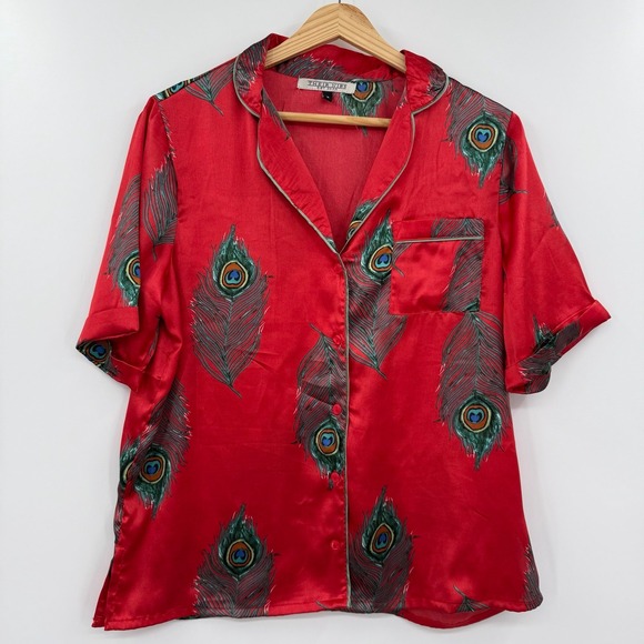 their nibs Other - Women's their nibs peacock pajama top shirt size‎ small
